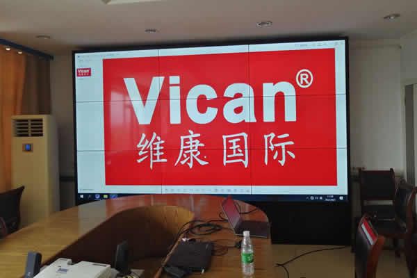 科技展廳引進液晶拼接屏顯示系統，提高品味與檔次