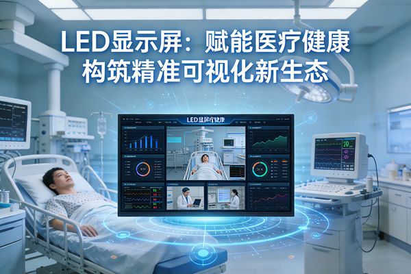 維康國際LED顯示屏：賦能醫療健康 構筑精準可視化新生態