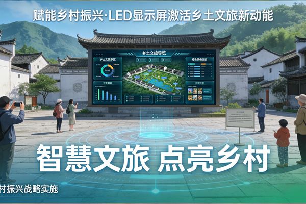 賦能鄉村振興 維康國際LED顯示屏激活鄉土文旅新動能