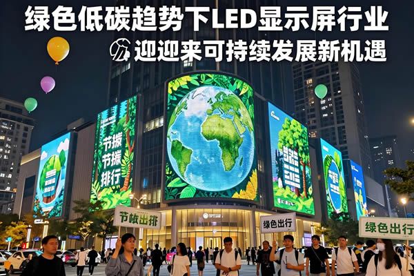 綠色低碳趨勢下 LED顯示屏行業迎來可持續發展新機遇