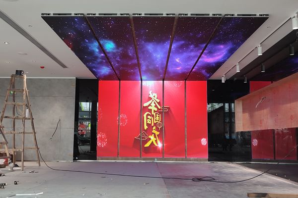 汽車服務門店規范化改造 LED顯示屏賦能服務體驗升級